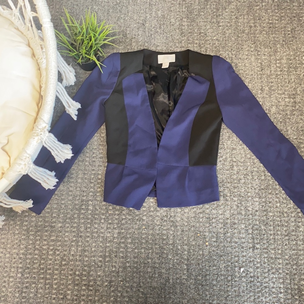 Navy & Black H&M Blazer